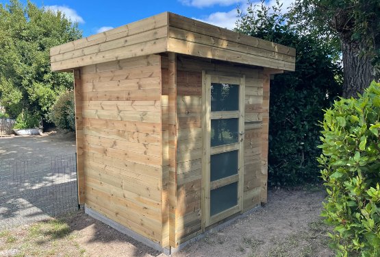 Abri de jardin en bois Toit Terrasse